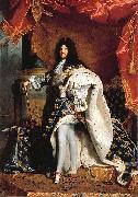Hyacinthe Rigaud Louis XIV oil painting on canvas